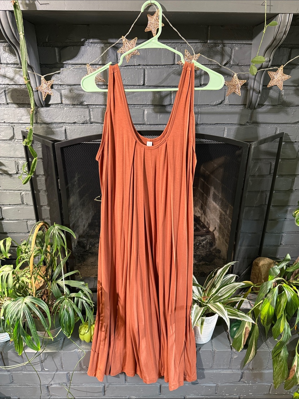 Latched Mama The Momper Nursing Romper in Burnt Orange